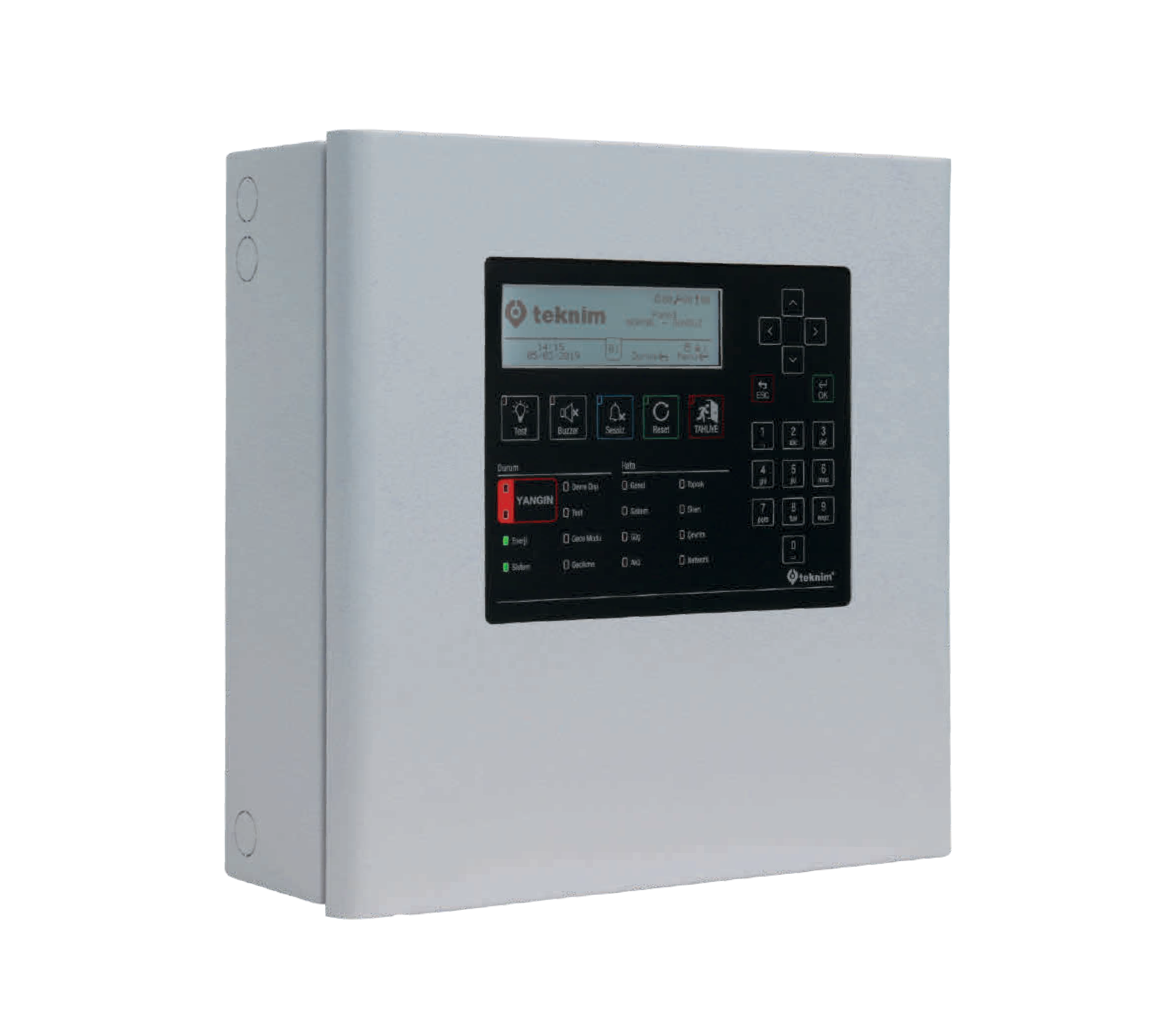 TFP-1211 1 Loop Akıllı Adresli Yangın Alarm Paneli