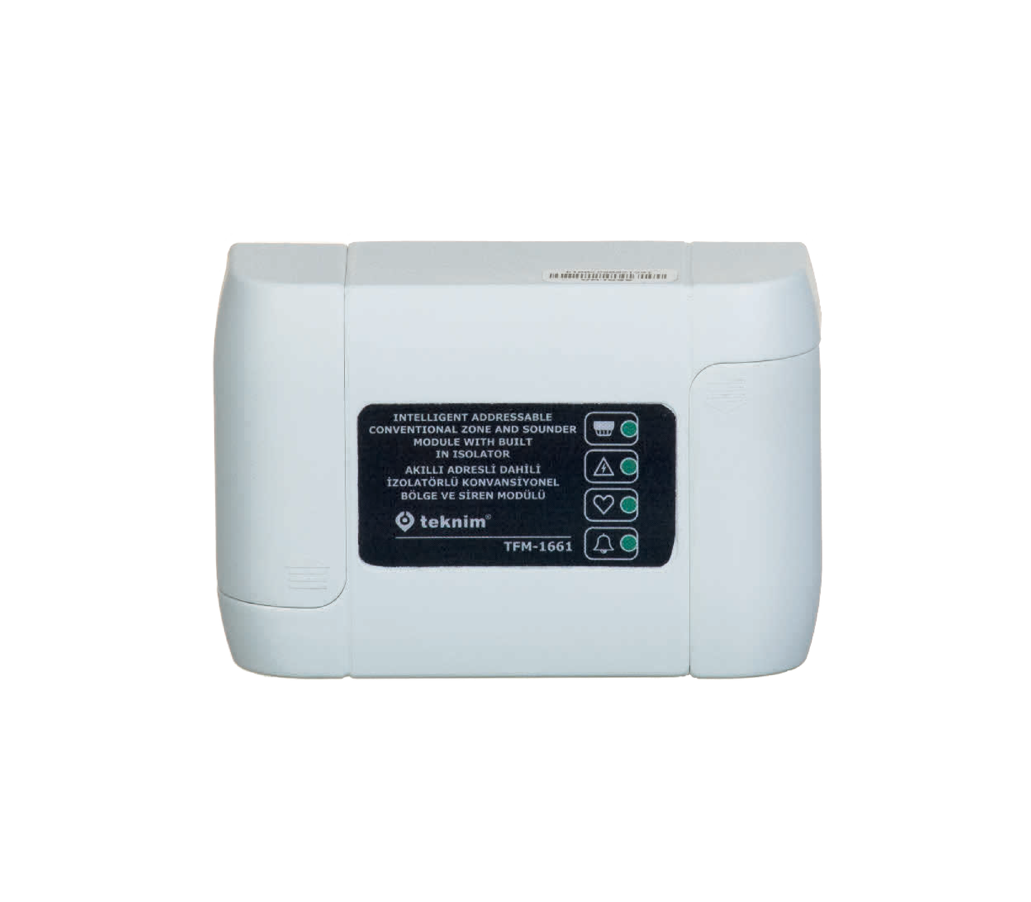 TFM-1011 Akıllı Adresli Dahili İzolatörlü Kuru Kontak Giriş Modülü