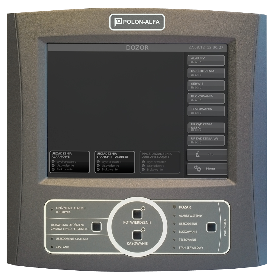 PSO-60 Ana Operatör Paneli