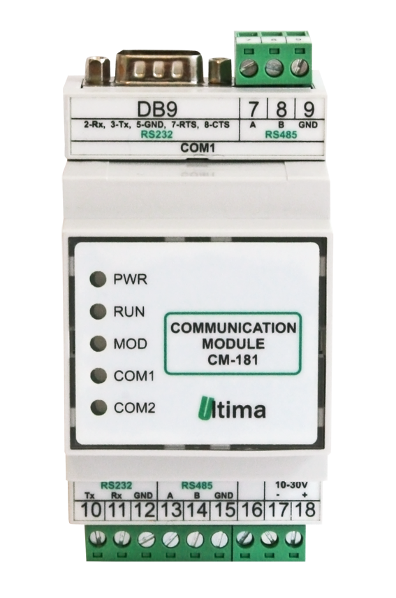 CM-180-29 ModBus RTU üzerinde PCM-4000 ile Dönüştürücü